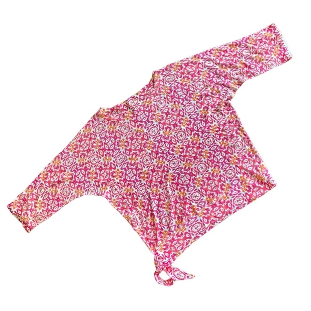 Chico’s Patterned Side-Tie Pullover ~ 12 - image 3